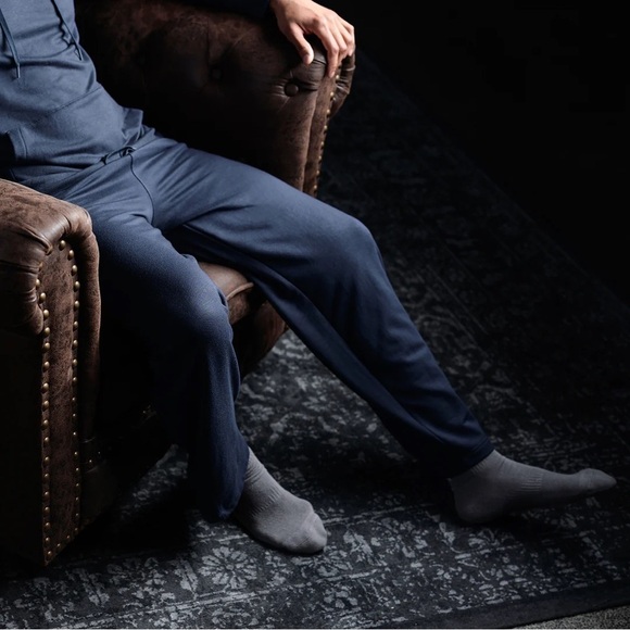 Peter Millar Navy Classic Relaxed Luxury Touch Sweatpants M - Picture 2 of 7